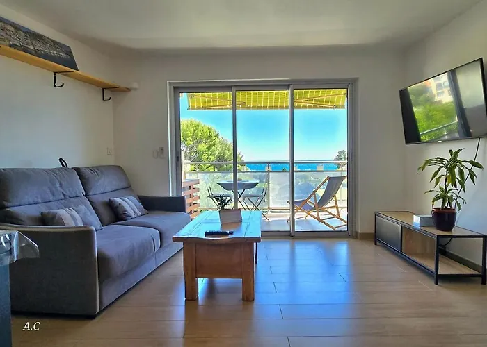 Les Embruns - Super Vue Mer, Refait A Neuf Avec Parking Privee A - By Auraconciergerie